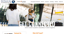 Desktop Screenshot of felltravel.com